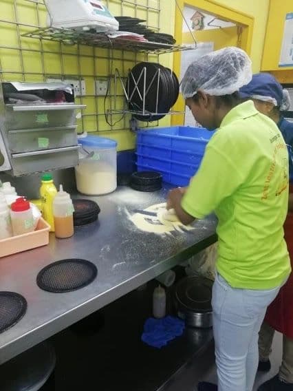 Zest College of Hotel Management Hyderabad Field Visit (Make My Pizza)  photo 3